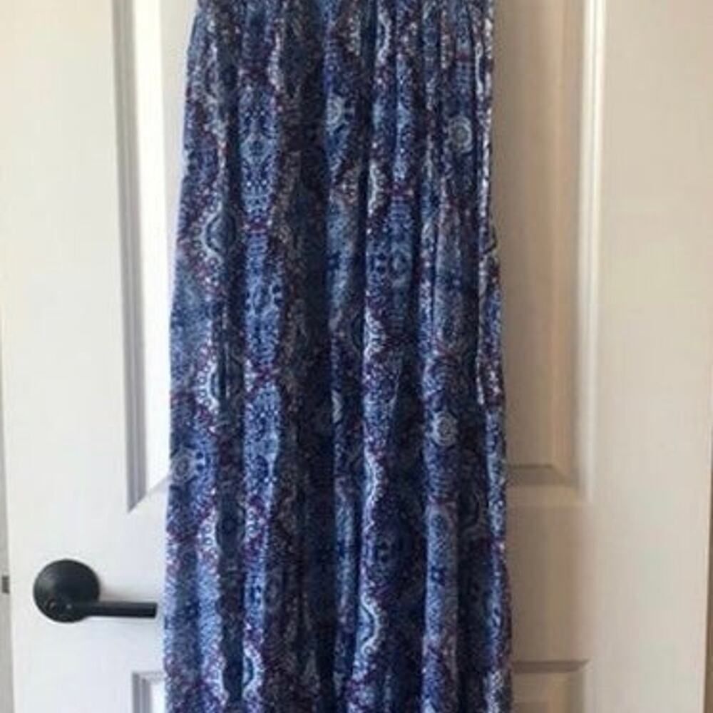 Summer Strappy Maxi Dress Size Lg